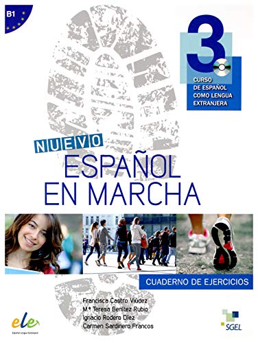 Portada de Nuevo Español en marcha 3 ejercicios + CD
