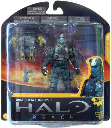 Halo Reach McFarlane Toys Series 3 Action Figure ODST Jetpack Trooper