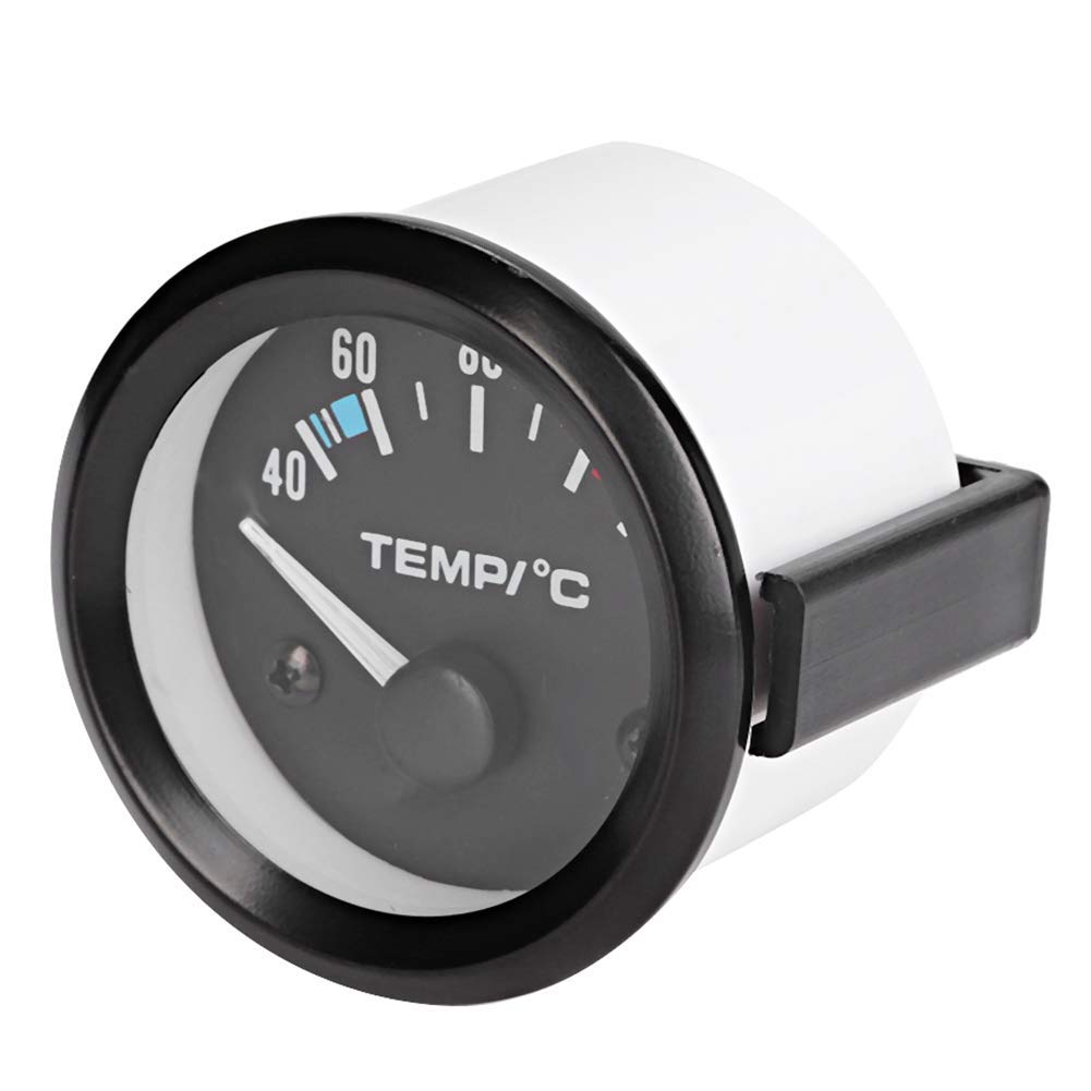 Jauge de Température de L'eau Numérique LED pour Voiture, 52mm 2 Pouces, Instrument de Tableau de Bord