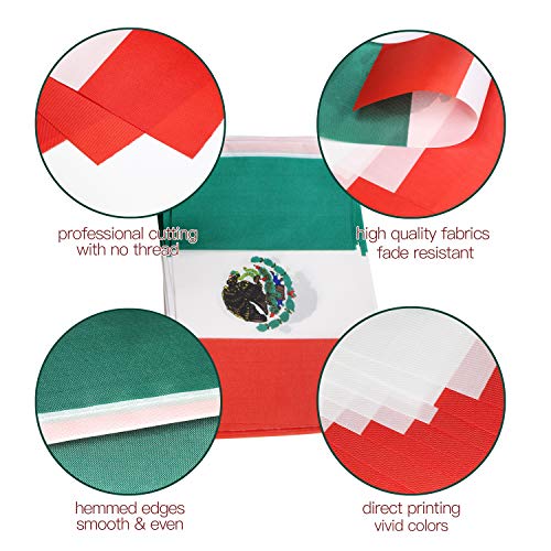 ANLEY United Mexican States String Pennant Banners - Image 2