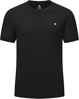 BGOWATU Men's UPF 50+ Short Sleeve Swim Shirts Quick Dry Sun Protection Rash Guard Fishing Athletic T-Shirt