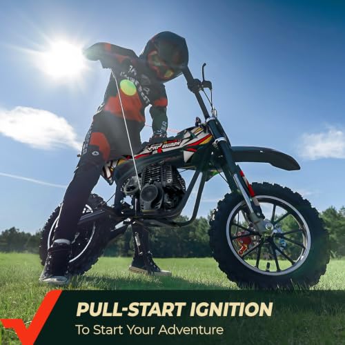 Image of FRP FX40 Gas Dirt Bike for Teens 40cc 4-Stroke Dual Disc Brake Off Road