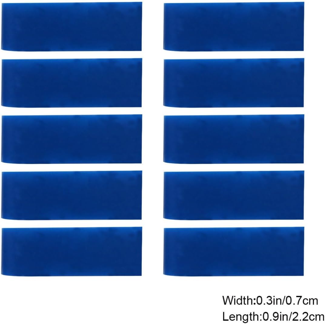 Silicone Watch Band Keeper Smooth and Comfortable Surface 11pcs with Repair Fork Easy to Install Watch Strap Loop and Replacement