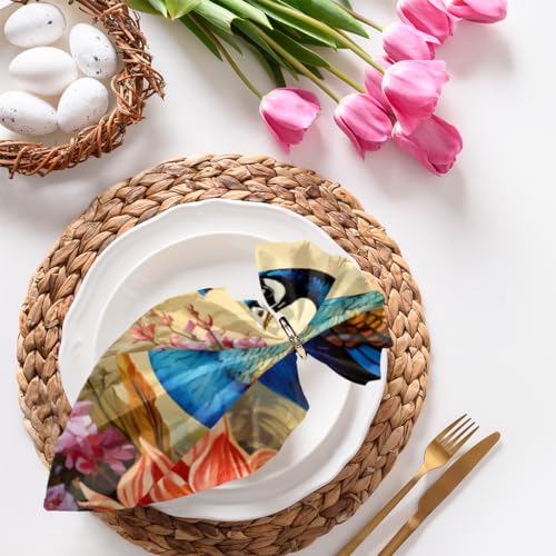 Servilletas de Tela Multicolor Set de 6 50.5x50.5 cm miniatura 4