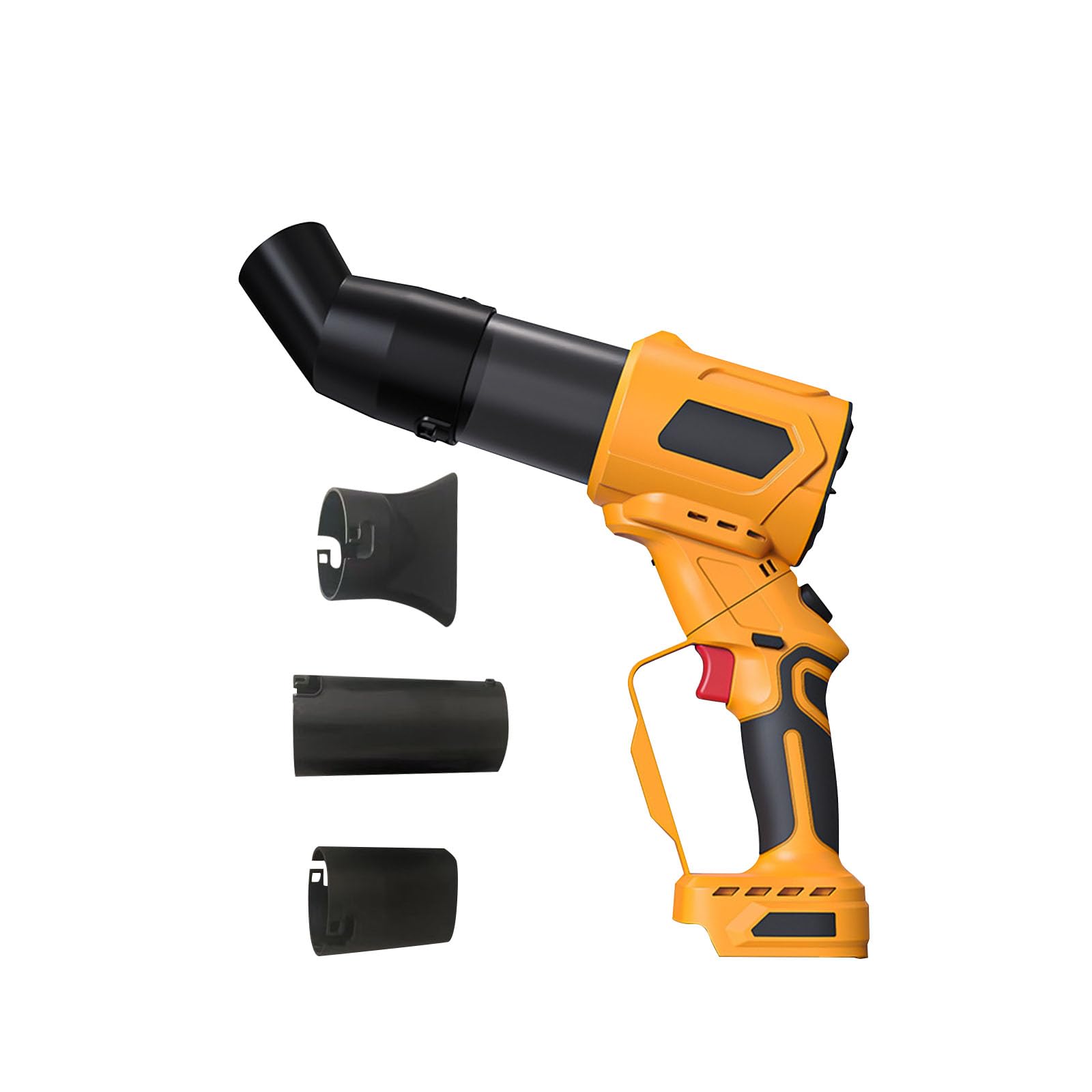 Buxuaaaa Light Portable Nonbrush Blower Whirling Nozzle 50M / S Wind For Indoor Tasks Thin Design Thin Plan