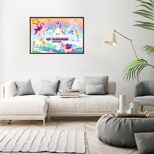 Image of Ankit Toys & Games 100-Piece Jigsaw Puzzle for Kids, Educational, Develops Motor Skills & Cognitive Learning (My Unicorns)