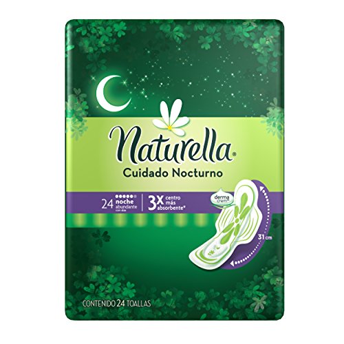 Cuidado Femenino, Drugstore Naturella Cuidado Nocturno Toalla femenina con alas 24 piezas