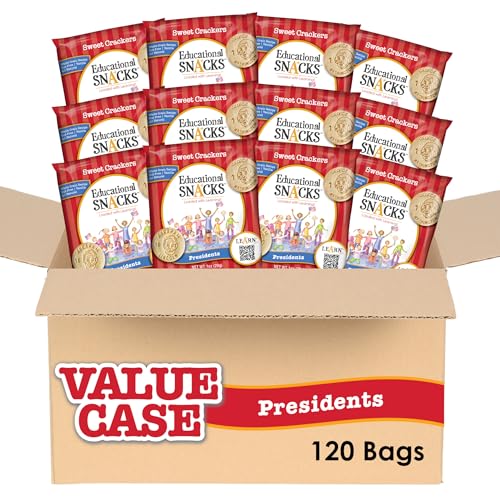 EDUCATIONAL SNACKS – U.S. Presidents Edition | Nut-Free, All-Natural Educational