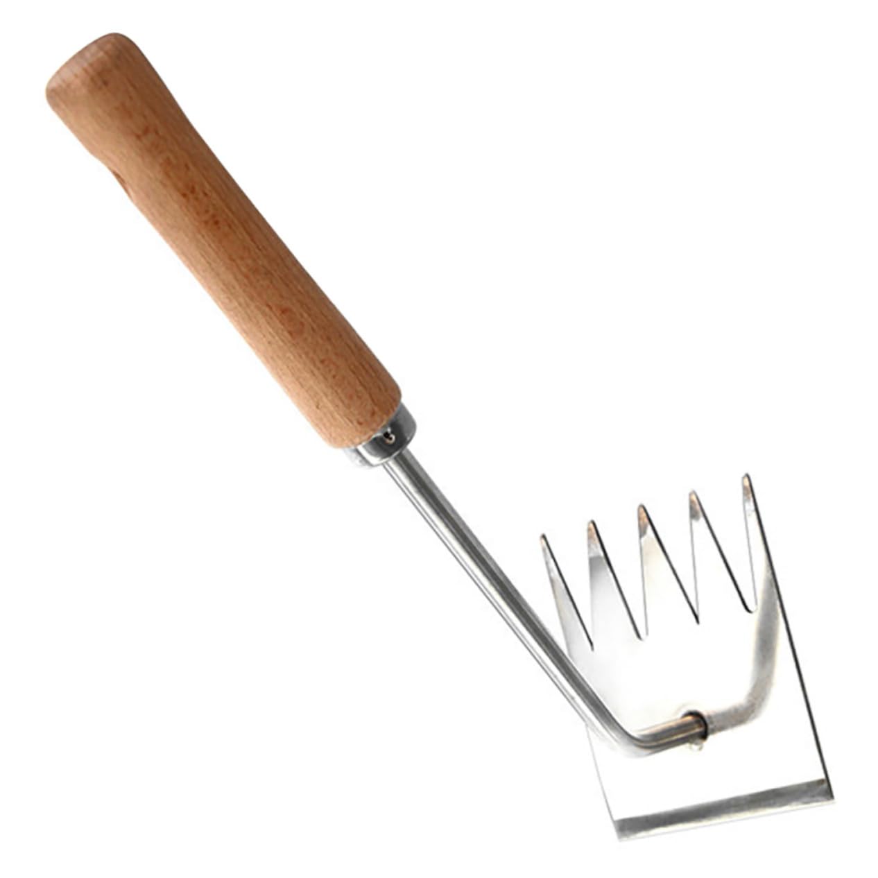 TOYANDONA 3 Stück Hand Unkrautstecher mit Ergonomischem Holzgriff Multifunktionales Gartenwerkzeug für Effizientes Jäten und Wurzelentfernung für Hobbygärtner und Profis