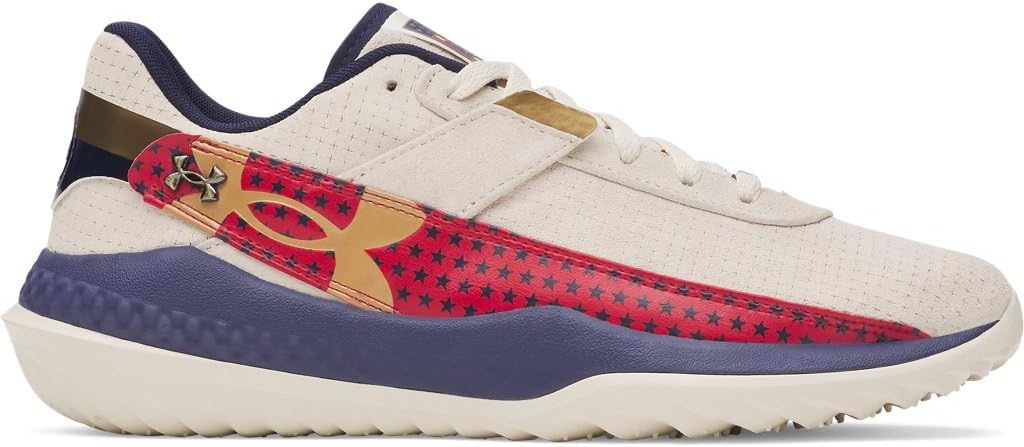 Under Armour Men's Harper 10 Pro Turf LE USA Baseball Shoes - Charged Cushioning Midsole