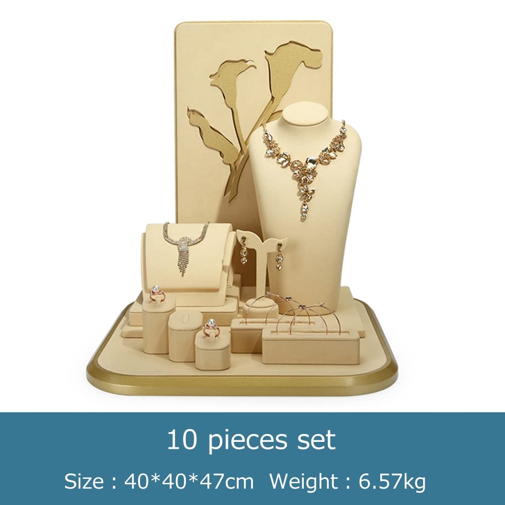 Amazon.co.jp: 10個のジュエリーディスプレイ小道具セット、店舗や展示