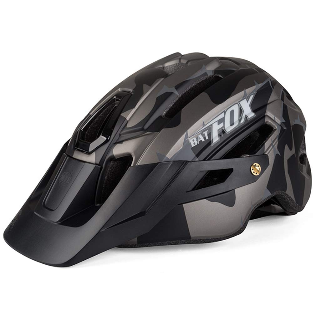 Cycling Helmet Mountain & Road Bicycle Helmets, All-Terrain Bicycle Helmet Sports Riding Cycling Helmet for Added Protection, for Skateboard Roller Cycling Skating,Black
