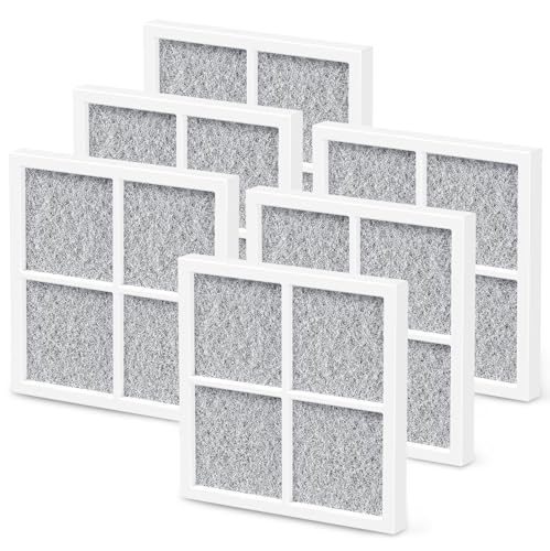 LT120F Air Filter for LG LT120F Refrigerator and Kenmore Fridge Elite 46-9918 469918 9918 Refrigerator Part No.ADQ73214404 ADQ73214403 ADQ73214402 6 Pack