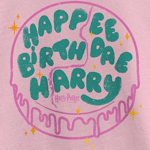 Girl's Harry Potter Happee Birthdae Cake T-Shirt2