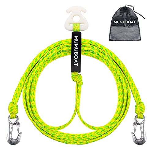 MUMUBOAT Boat Tow Harness for 4 Riders Tubing, 16ft Watersport Tow Rope