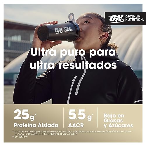 Optimum-Nutrition-ON-Gold-Standard-100-Isolate-Proteina-Whey-Pura-BCAA-y-Glutamina-Naturales-Pre-y-Post-Entrenamiento-Sabor-Fresa-31-Dosis-930-g