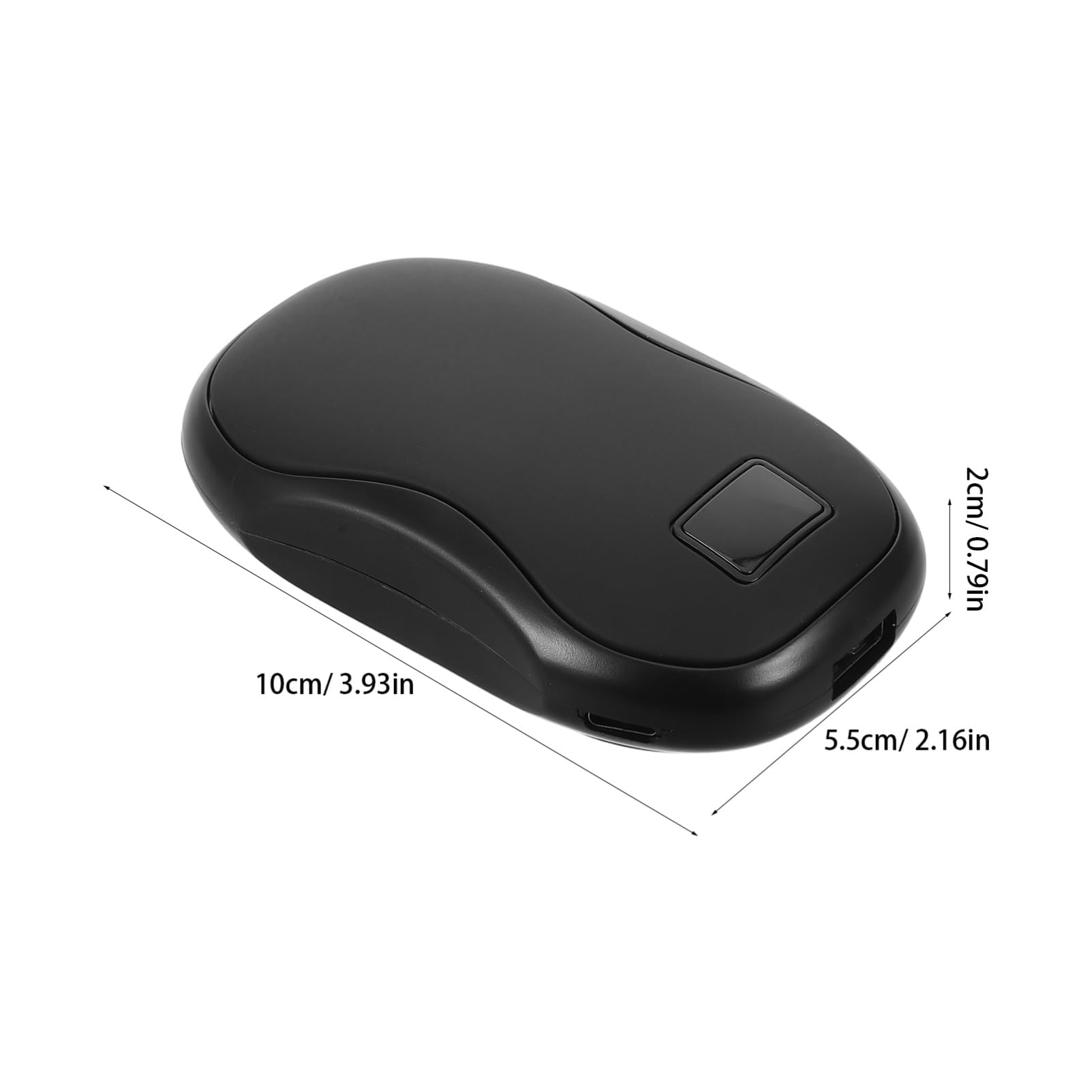 SUPVOX Scaldamano Ricaricabile USB Portatile Mini Riscaldatore Elettrico Scaldamani Due Cavo di Ricarica Temperatura per Esterni e Viaggi