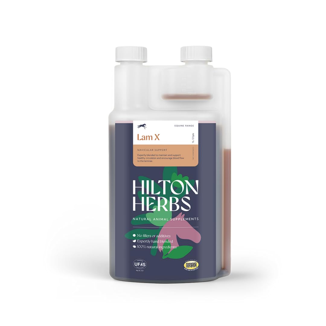 Hilton Herbs NAV-X Gold 1 L Complément Alimentaire Cheval Foubure et Naviculaire