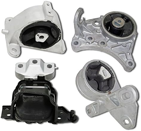 Engine Motor & Transmission Mount Compatible with 2001-2007 Dodge Caravan/Grand Caravan 3.3L 3.8L FWD Kit 4pc | A2928 A2926 A2925 A2927