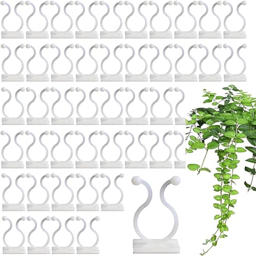 100 Stück Durchsichtige Pflanzenclips – Perfekt Für Reben, Gemüse & Blumen Im Garten