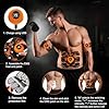 Electrostimulateur Musculaire, EMS Ceinture Abdominale Electrostimulation, 8 Modes et 19 Intensités,Stimulateur Musculaire, USB Rechargeable,16 Morceaux D'hydrogel, pour Abdos/Bras/Jambes/Fesses #1