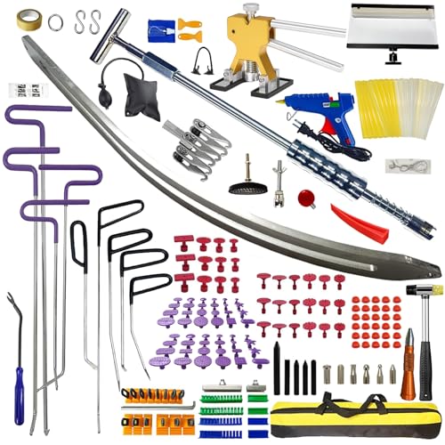 Kit outil de débosselage de voiture sans peinture avec extracteurs CYGOODS 182 pcs