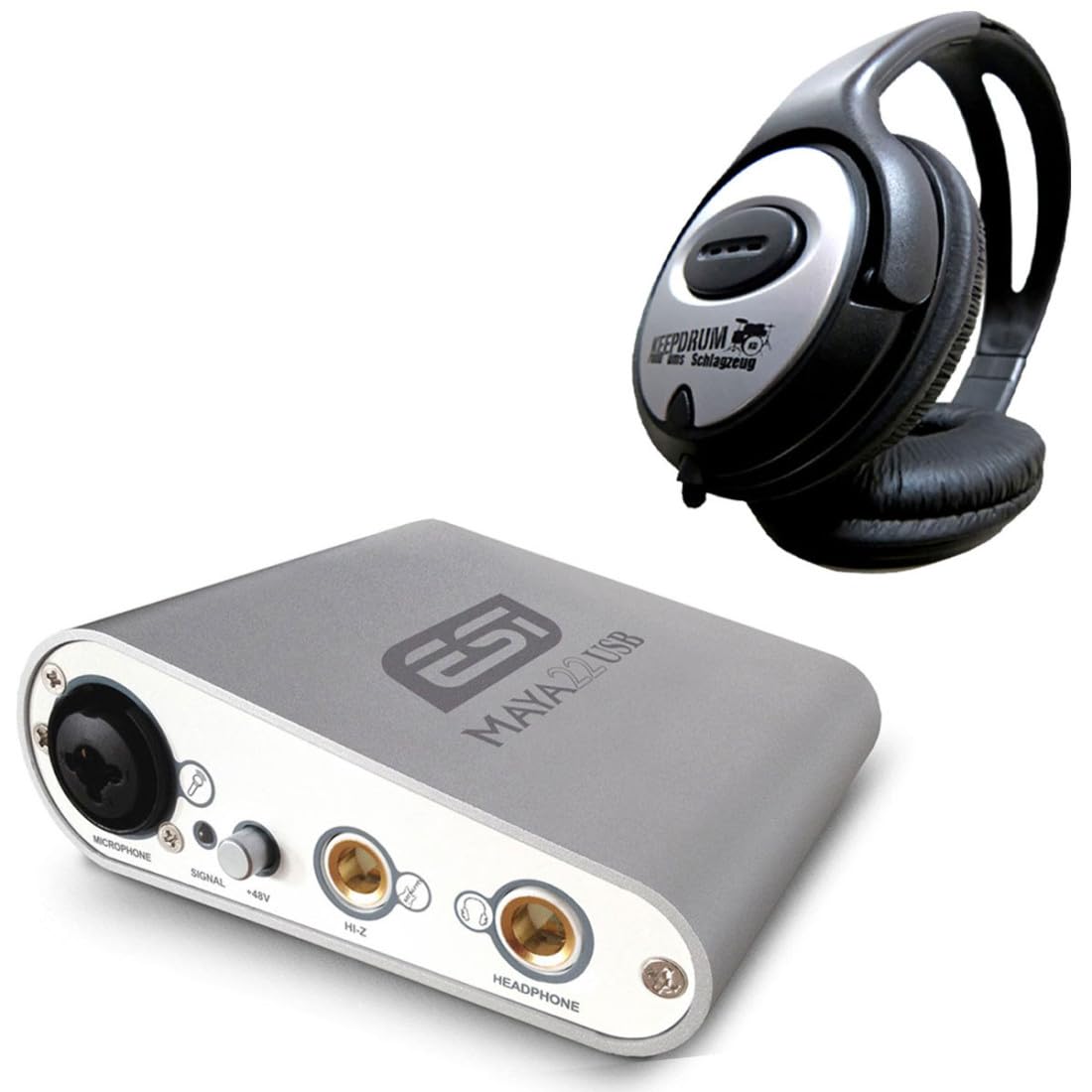 ESI MAYA 22 Interfaz de audio USB + auriculares keepdrum