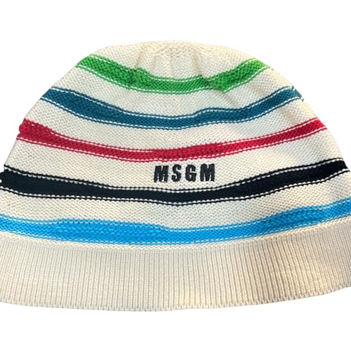 Chapeau MSGM blanc 14 ans pour adolescent - 3