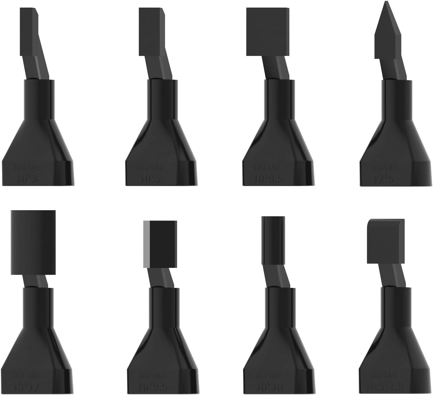 8PCS Replacement Sanding Heads for DSPIAE Reciprocating Sander