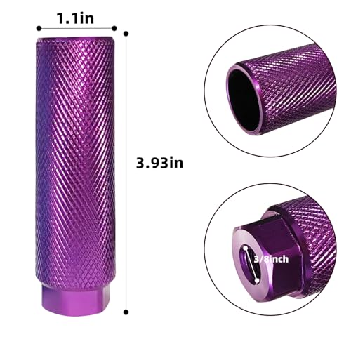 image for Shwsed Bike Pegs, Aluminum Anti-Skid BMX Bicycle Foot Pegs for Mountai