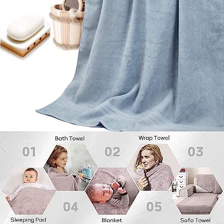 PRINZIP Turkish Cotton Quick Dry Soft Touch and Absorbent Bath Towel (30x60 Inches, Light Grey) offers donot miss