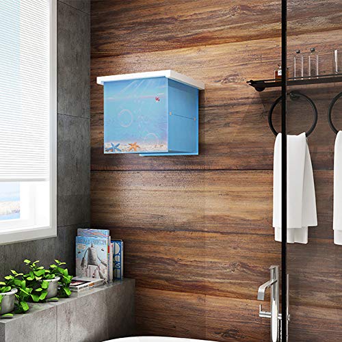 Armoire murale pliante salle de bains avec rack boîte de rangement étanche - 3