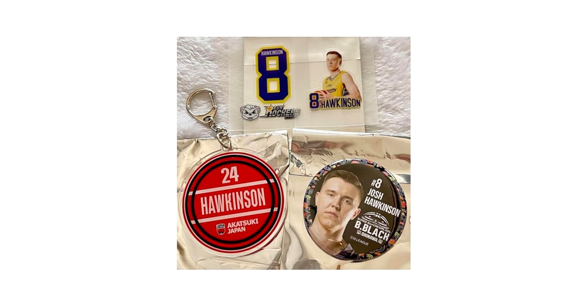 サンロッカーズ　等身大タペストリー　ホーキンソン