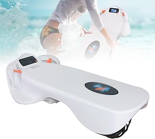 YUNYN Electric Surfboard, Electric Underwater Scooter, Adult Water Sea Scooter, 12AH Floating Jet Board Electric Surfboard, 15 km/h Propeller Diving Equipment, Swimming Aids for Diving Snorkeling