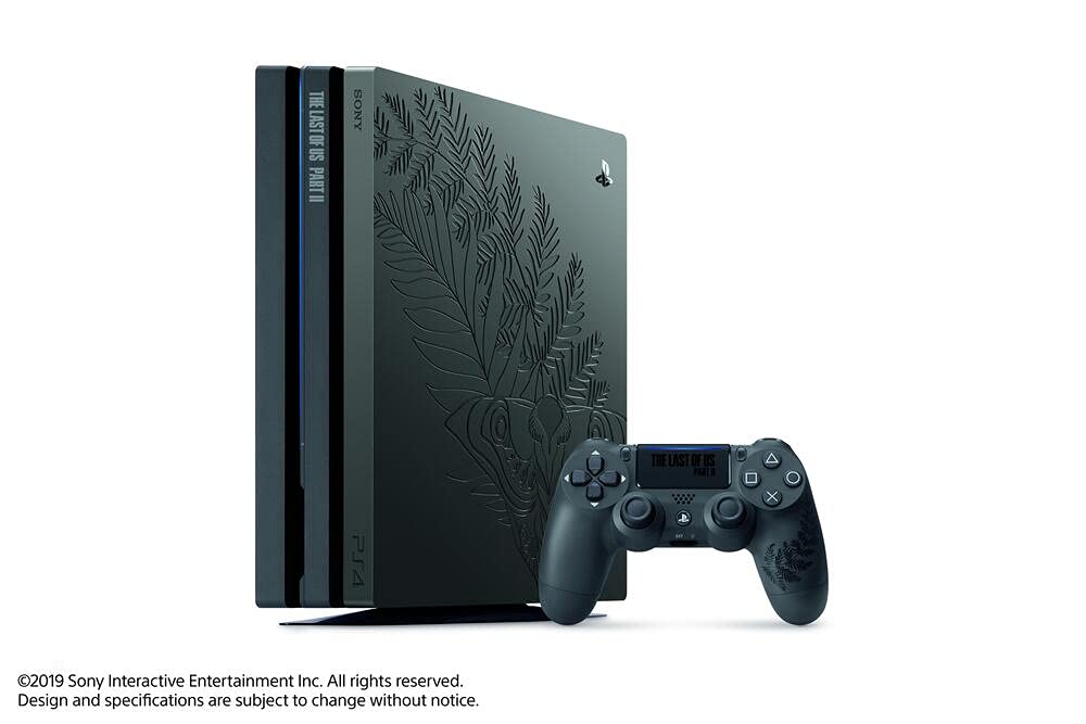 Sony PlayStation 4 Pro 1 To Édition Spéciale The Last of Us part II Limitée, Avec le jeu inclus + 1 manette sans fil DUALSHOCK 4 V2 personnalisée [Edizione: Francia]