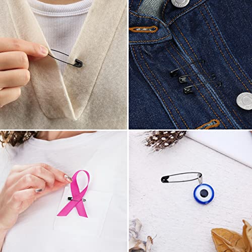 Image of Mr. Pen- Safety Pins, 300 Pack, Small & Large Sizes, Nickel Plated Steel