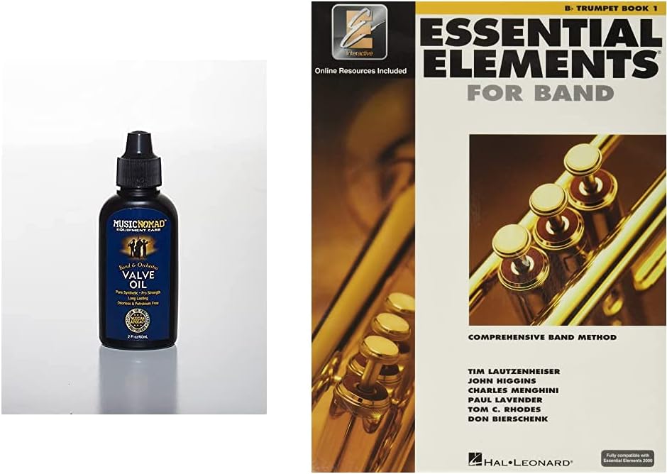 MusicNomad MN703 Premium Valve Oil, 2 oz & Herco Slide Grease 0.5 oz Brass Instrument Cleaning and Care Product (HE91) : Musical Instruments
