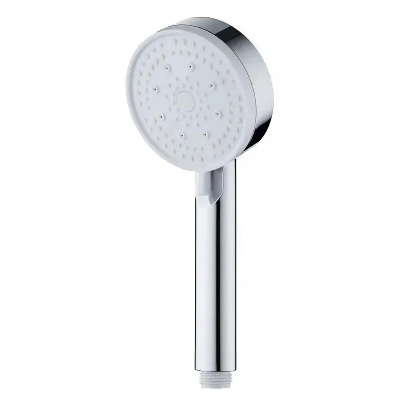 Mqfbnnp Silver Shower Head Shower Head Black 5 Modes Adjustable High Pressure Water Saving Massage Bathroom Accessories(Silver)