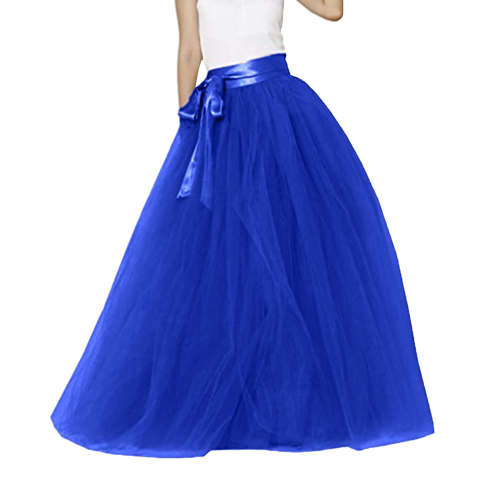Categoria di prodotto Gonna 1 – Titolo del prodotto da donna, gonna alta e grande, con cintura elastica, gonna a rete, tutù, gonna