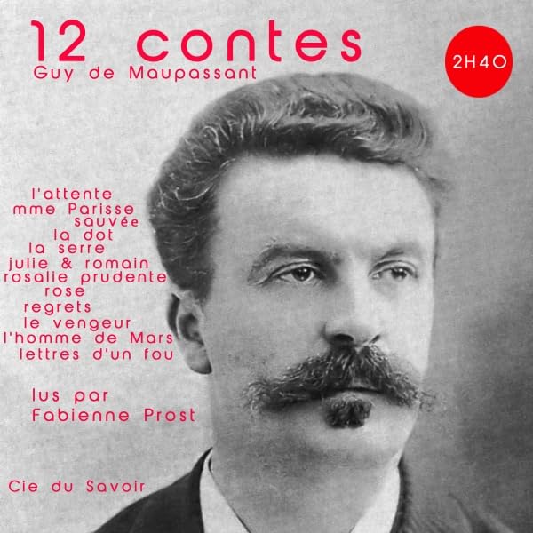 Cover art for 12 contes de Maupassant