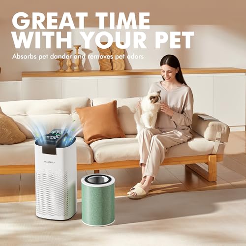 Image of MORENTO MR7566 Air Purifier Replacement Filter for MR7566 Air Purifer, High-Efficiency Activated Carbon Filter,4-in-1 Air Purifier Filter, Original Standard Version- 2 Pack