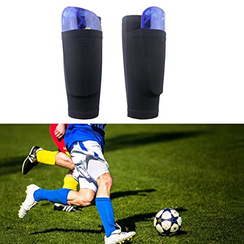 Caneleiras de futebol para meninos e meninas Menolana Performance – Escolha cores – Azul