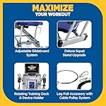 Total Gym Workout Machine, Home Exercise Equipment Portable Fitness Machine for Body Weight Training - Image 5