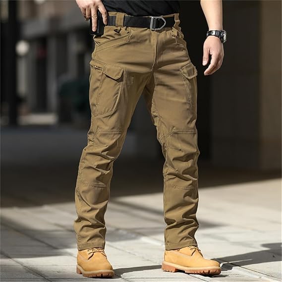 Clovetrend - Tactical Waterproof Pants, Ripstop Waterproof Cargo Pants, Outdoor Hiking Pant with Multi Pockets2