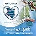 Waterdrop Plus ADQ73613401 NSF 401&53&42 Certified Refrigerator Water Filter, Reduce Lead&PFAS, Replacement for LG® LT800P®, ADQ73613402, ADQ75795104, Kenmore 9490, LSXS26326S (Package May Vary)