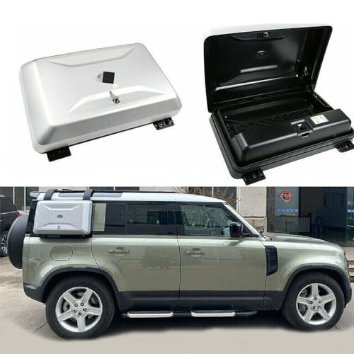 Silver Exterior Side Mounted Gear Box Carrier Fits for Defender 110 2020-2024