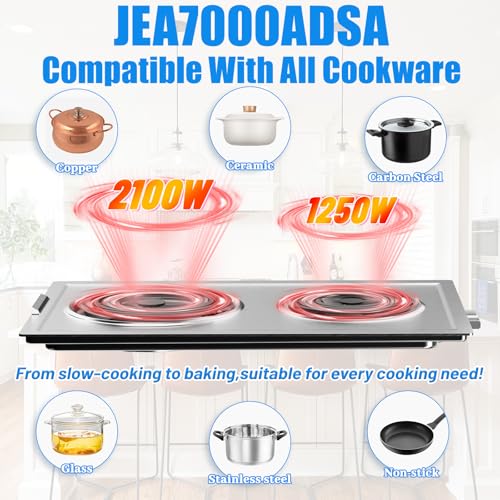 Module de table de cuisson JEA7000ADSA compatible Jenn Air cuisine