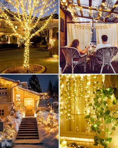 Minetom Solar String Lights For Outside thumb #4