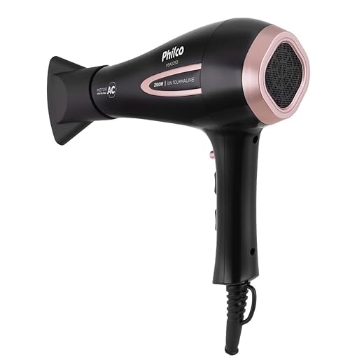 Secador de Cabelos Philco PSA3250 Íons Tourmaline 2100W 220V