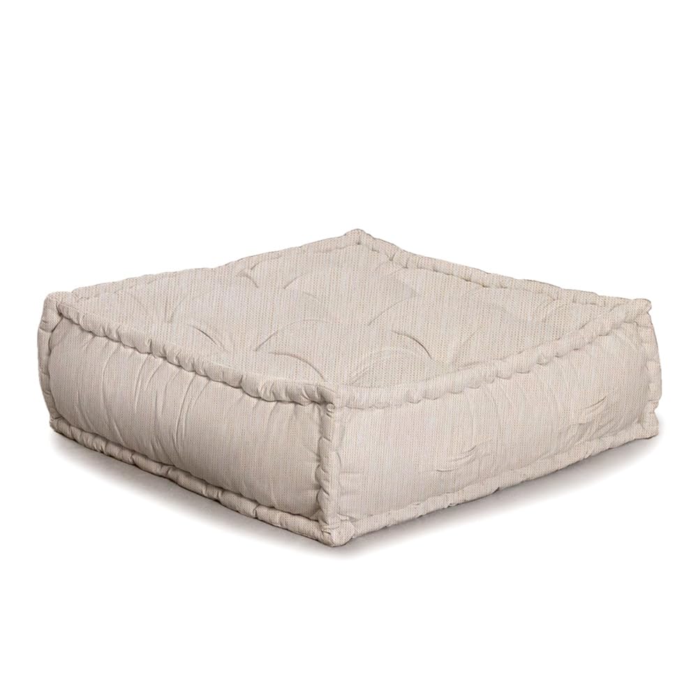 Kt KILOtela - Tissu d'ameublement, jacquard chenille, tapisserie de chaises, coussins, tête de lit, canapé, sacs, résistant à l'usure, couture, 100 cm de long x 280 cm de large, bicolore, écru - 1
